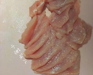 青笋炒肉片（肉片嫩青笋亮）