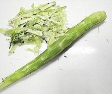 清炒莴笋丝