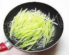 清炒莴笋丝