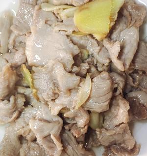 莴笋肉片
