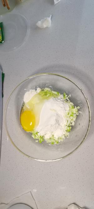 包菜葫芦饼