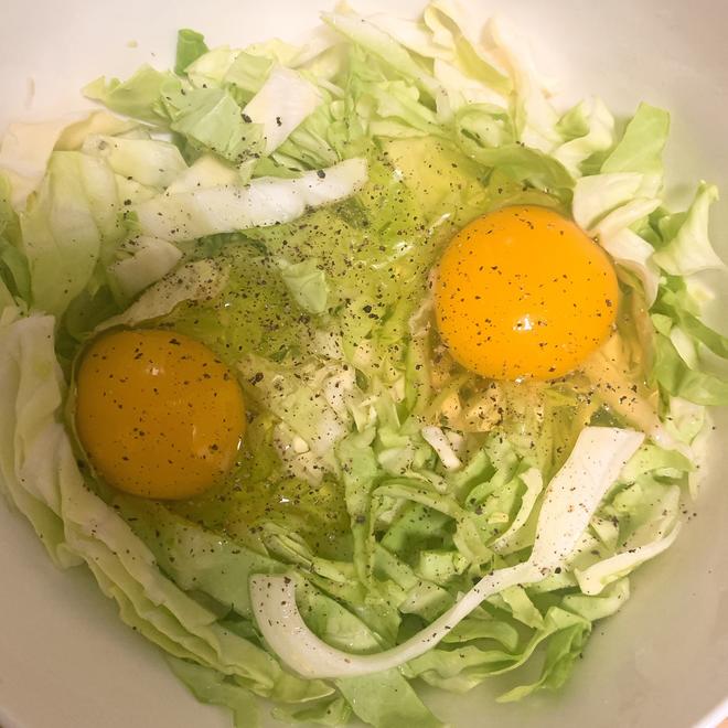 ?一人食｜低卡减脂包菜鸡蛋饼（减肥党必学❗️）