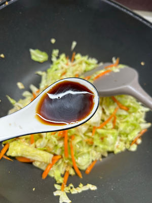 包菜炒鸡蛋