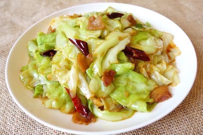 爆炒包菜