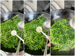 素食亦美味 ?5分钟搞定一个菜3『清炒蒿子杆』适用一切小青菜的公式配方?