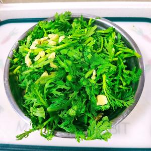 清炒蒜香茼蒿❗️❗️家常下饭菜