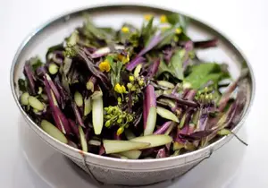 红菜苔炒腊肉