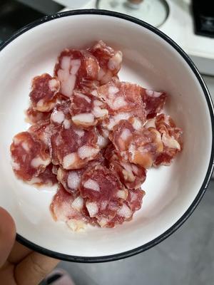 腊肠炒红菜苔 最佳搭配