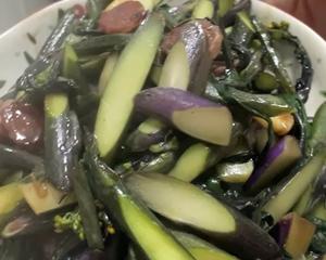 腊肠炒红菜苔 最佳搭配