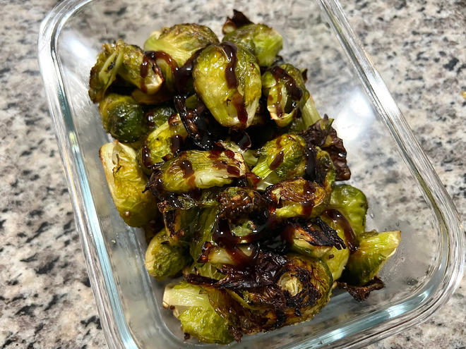 酸甜烤孢子甘蓝 ｜ Roasted Brussel Sprouts