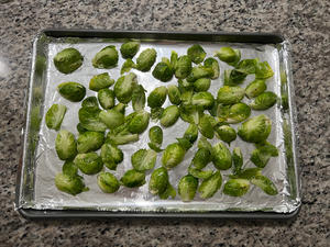 酸甜烤孢子甘蓝 ｜ Roasted Brussel Sprouts