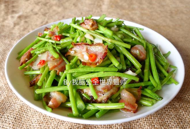 藜蒿炒腊肉