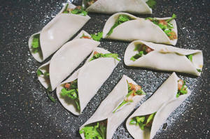 【快手】藐视世间一切芝麻菜的香菜煎饺