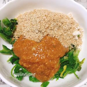 日式拌菠菜（味噌芝麻面拌菠菜）
