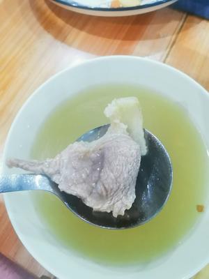 豌豆尖滑肉汤?