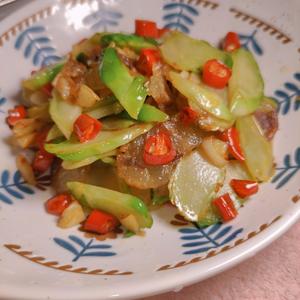 兒菜炒臘肉