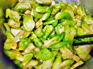 嘎嘣脆的儿菜（子母菜）