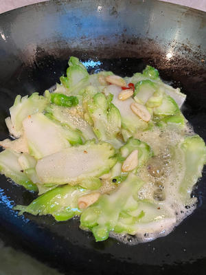 炒儿菜不苦的做法