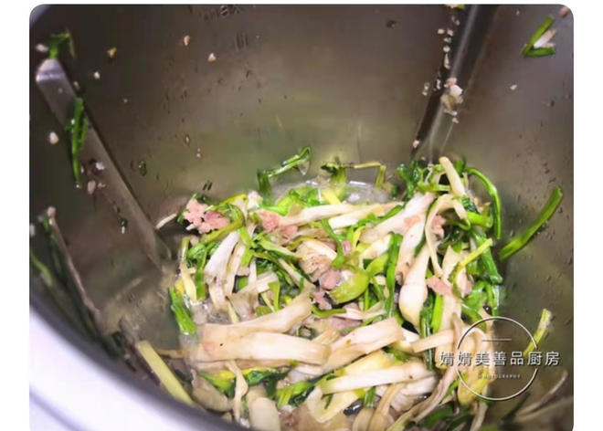 水芹炒肉丝