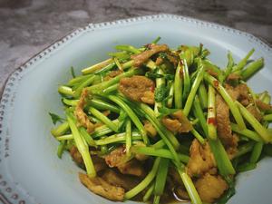 水芹菜炒肉
