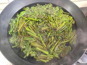 肉炒蕨菜
