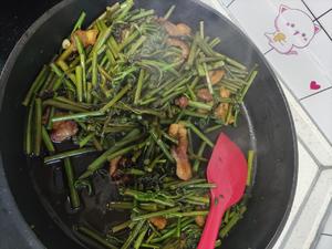 肉炒蕨菜