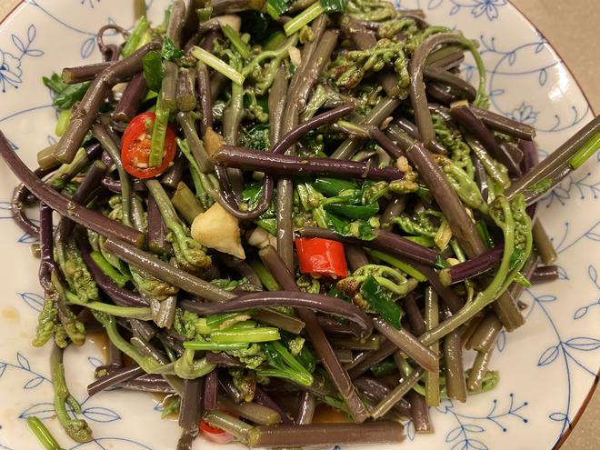超好吃的凉拌蕨菜