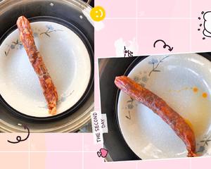 炒下饭的蒜苗炒腊肠（四川香辣腊肠）