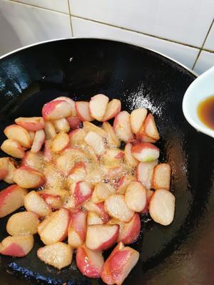 青蒜烧小萝卜，春天的应季菜