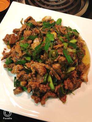 【米饭杀手】青蒜孜然牛肉丝