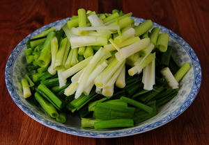 蒜苗炒肉