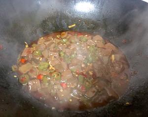 青蒜炒鸭血-有它能吃两大碗饭