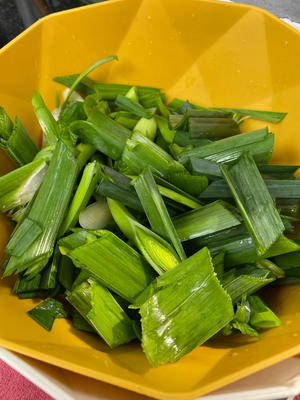 好吃下饭菜青蒜炒腊肉
