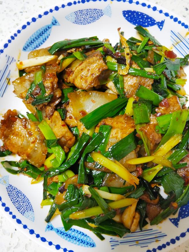 蒜苗回锅肉——经典川菜