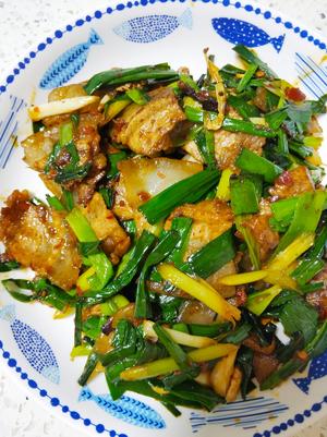 蒜苗回锅肉——经典川菜