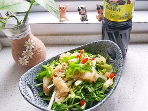 夏日清凉菜捞汁苦菊