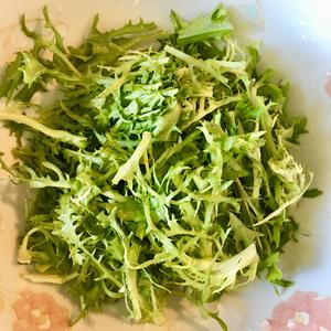 孩子也爱吃的解暑菜～麻酱拌苦菊