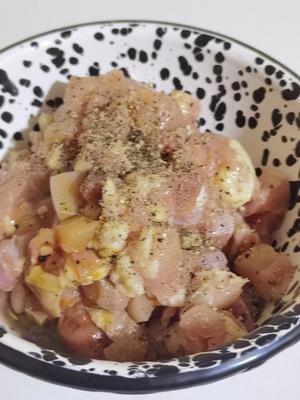 无敌滑嫩日式碎鸡饭?（配温泉蛋）‖低卡晚餐（佐凉拌豌豆苗）