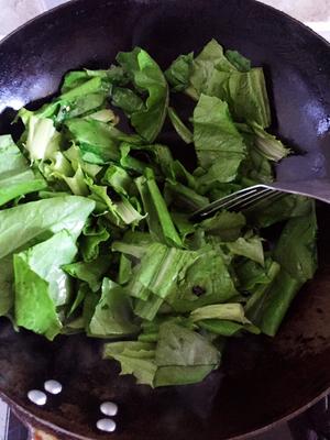 素食亦美味 ?5分钟搞定一个菜『黑豆豉炒油麦菜』