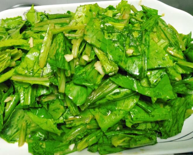 最好吃的凉拌油麦菜