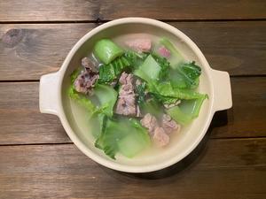 咸骨芥菜汤(减脂餐)