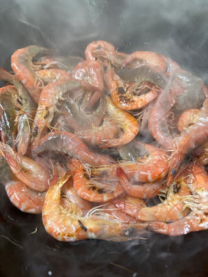 紫苏焖虾