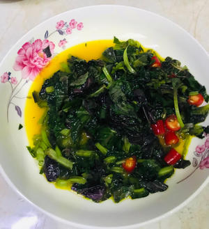 喷喷香的紫苏煎蛋