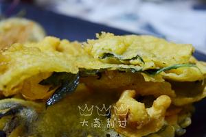 炸紫苏叶