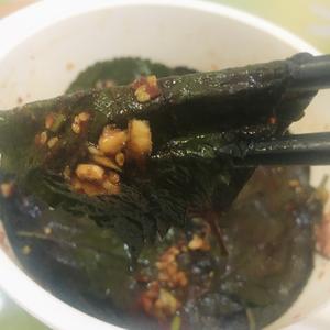 超级下饭的韩式腌紫苏叶