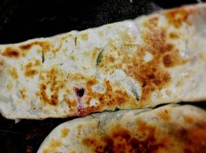 苋菜馍【苋菜卷饼】