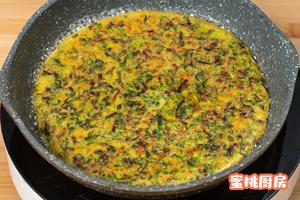 新鲜的苋菜小饼