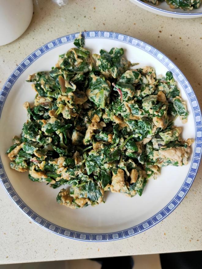苋菜炒鸡蛋