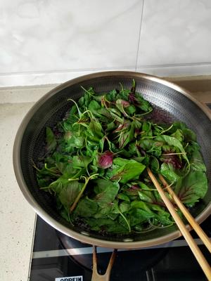 苋菜炒鸡蛋