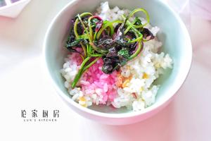 炝炒红苋菜